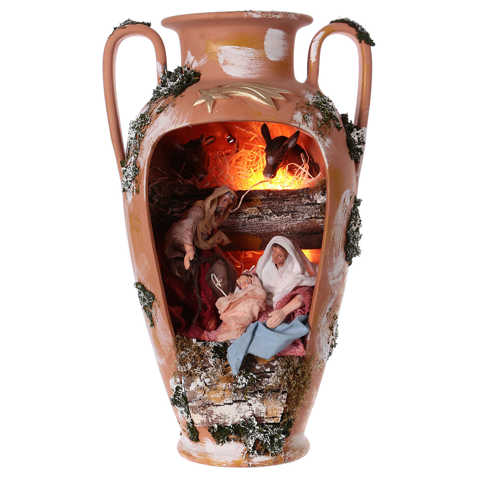 Anfora Nativit Terracotta Presepe Deruta 50 Cm Vendita Online Su HOLYART Anfora Nativit Terracotta Presepe Deruta 50 Cm Vendita Online Su HOLYART