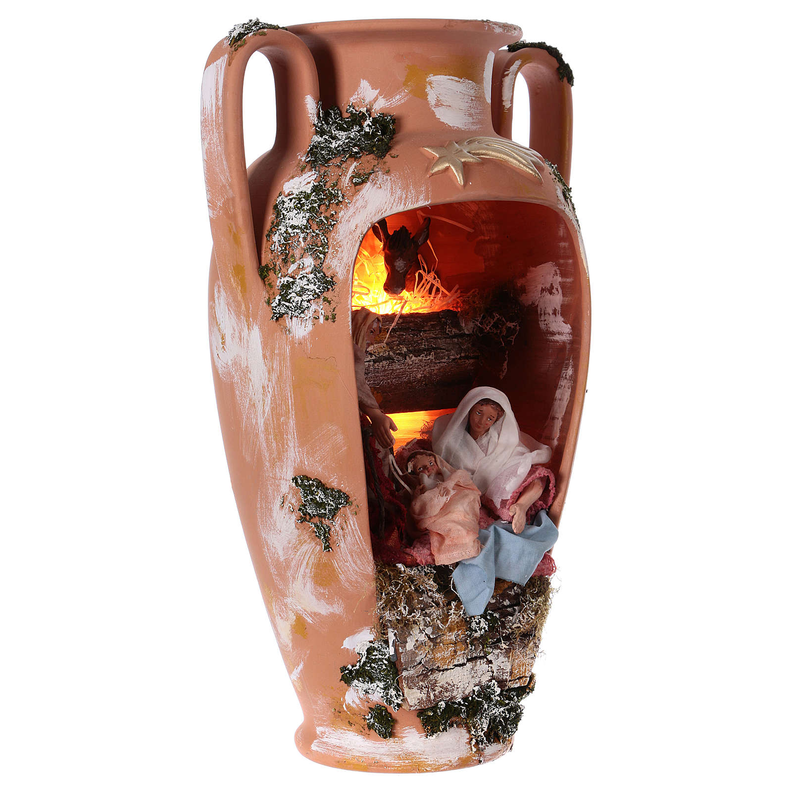 Anfora Nativit Terracotta Presepe Deruta 50 Cm Vendita Online Su HOLYART Anfora Nativit Terracotta Presepe Deruta 50 Cm Vendita Online Su HOLYART
