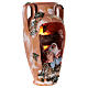 Holy Family amphora in clay 50cm Deruta s3