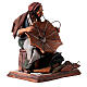 Nativity Scene figurine, umbrella maker 30cm Deruta s4