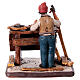 Stuhl-Verkäufer aus Terrakotta Krippe Deruta, 18 cm s5