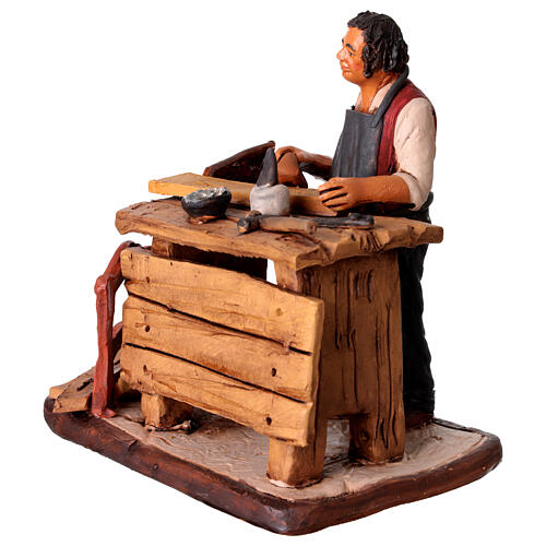 Vendedor sillas de terracota belén Deruta 18 cm 3