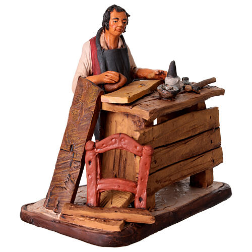 Vendedor sillas de terracota belén Deruta 18 cm 4