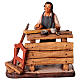 Vendedor sillas de terracota belén Deruta 18 cm s1