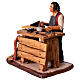 Vendedor sillas de terracota belén Deruta 18 cm s3