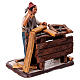 Vendedor de cadeiras em terracota presépio Deruta 18 cm s4