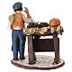 Venditore ortaggi in terracotta per presepe Deruta 18 cm s4