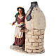 Nativity Scene figurine, woman with hoven 18cm Deruta s3