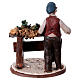 Man with fruits counter 18cm Deruta s5