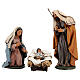 Holy Family in terracotta 30cm Deruta s1