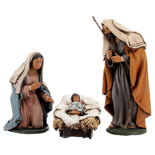 Nativité décorée crèche Deruta 30 cm 1