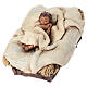 Natività decorata presepe Deruta 30 cm in terracotta s2
