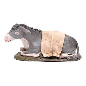 Nativity Scene figurine, donkey 30cm Deruta