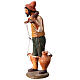 Man with water jars 30cm Deruta s4