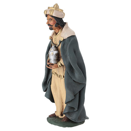 Reyes Magos Belén Deruta 30 cm terracota 6