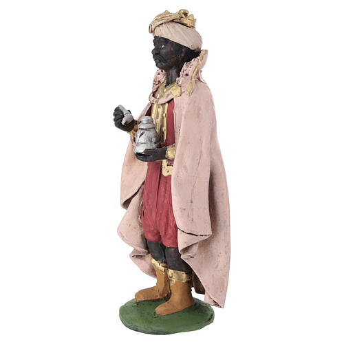 Reyes Magos Belén Deruta 30 cm terracota 7