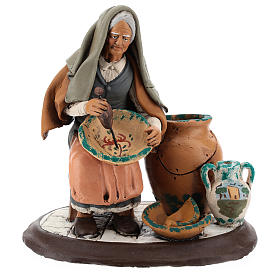 Terracotta Nativity Scene figurines from Deruta: Nativity Scene figurine, potter 30cm Deruta Terracotta Nativity Scene figurines from Deruta: Nativity Scene figurine, potter 30cm Deruta
