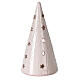 Christmas tree with Holy Family two-tone Deruta terracotta 20 cm s4