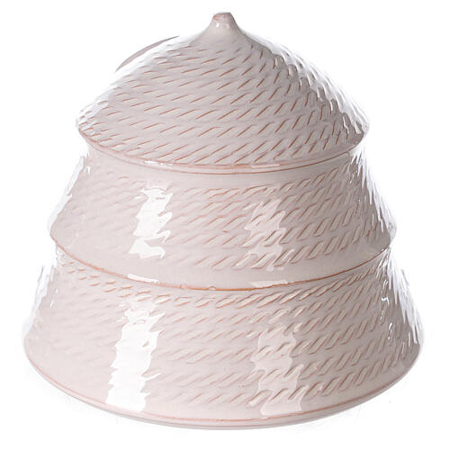 Cabana Natividade pinheiro terracota bicolor Deruta 12 cm 4