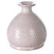 Crèche vase terre cuite blanche Deruta santons finition naturelle 12 cm s4