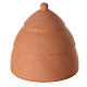 Cabana Natividade de Jesus mini pinheiro terracota bicolor Deruta 10 cm s4
