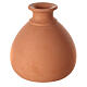 Crèche vase mini terre cuite bicolore Deruta 10 cm s4