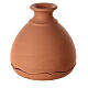 Jarrón cortado natividad belén terracota bicolor Deruta 10 cm s3