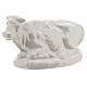 Belén terracota Deruta esmalte blanco 30 cm 5 piezas s5