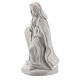 Holy Family set 40 cm white Deruta terracotta 5 pcs s5