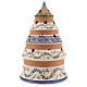 Country-style tree with statues in Deruta terracotta with light 25 cm s4