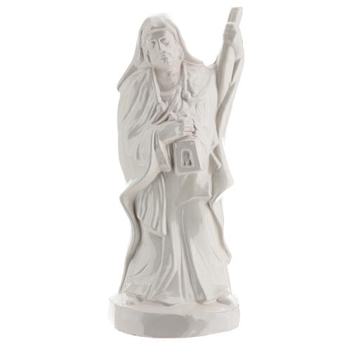 White Holy Family in ceramic 5 pcs 50 cm Deruta 4