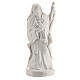 White Holy Family in ceramic 5 pcs 50 cm Deruta s4