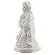 White Holy Family in ceramic 5 pcs 50 cm Deruta s5