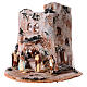 Caserío Natividad terracota Deruta estatuas decoradas 6 cm s1