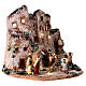 Scena Natività terracotta Deruta statuine decorate 6 cm s4