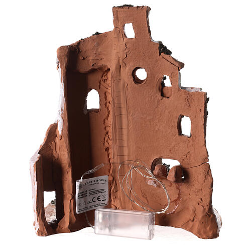 Borgo Natività terracotta decorata Deruta statuine dipinte 6 cm 5