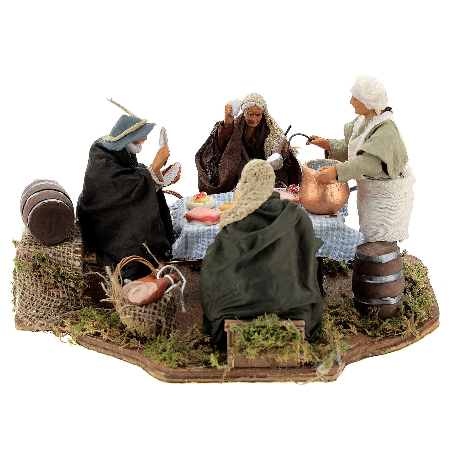 Arkamii Crèche De Noël Italienne Faite à La Main, Style Arabe