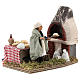 Animated nativity scene, baker setting 10 cm s2