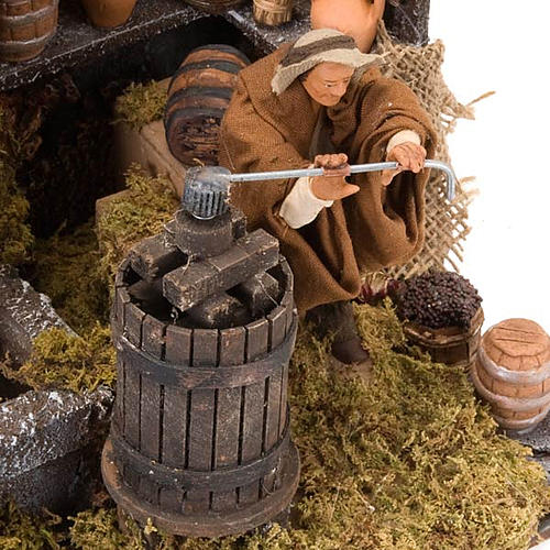 Movimento presépio cena lagar 12 cm 4