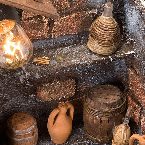 Movimento presépio cena lagar 12 cm 5