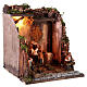 Animated nativity scene, oil mill scene 12 cm s5