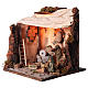 Animated nativity scene, oil mill scene 12 cm s3