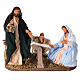Święta Rodzina ruchome figurki 14 cm scena szopki neapolitańskiej s1