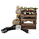 Animated nativity scene, fishmonger 14 cm s7