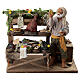 Animated nativity scene, fishmonger 14 cm s1