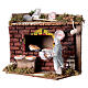 Animated nativity scene figurine, 6 cm pizza maker s2