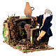 Animated manger scene setting, barbeque 8 cm s2