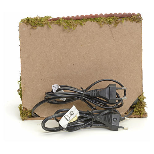 Kowal w ruchu 12 cm z led efekt płomienia 3