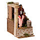 Animated nativity scene figurine, 8cm butcher 14x9cm s3