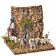 Animated nativity scene figurine, shepherd sheep dog, 10 cm s1